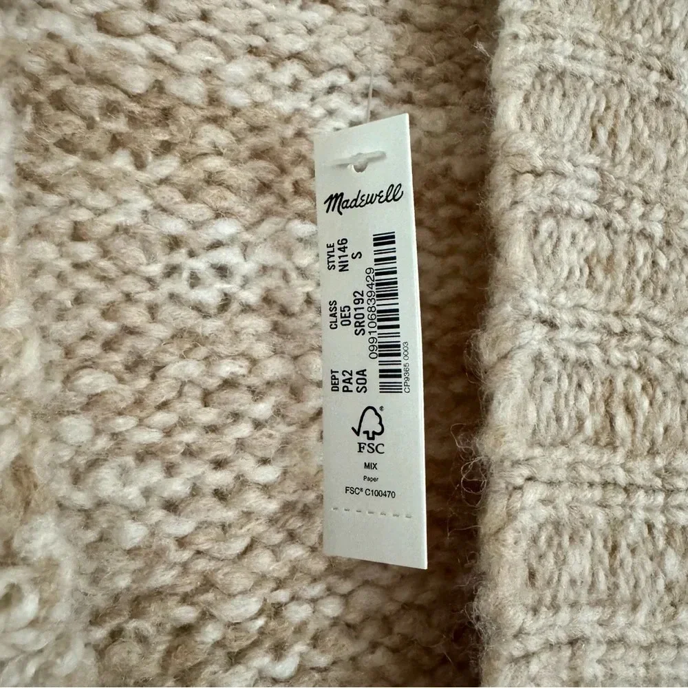 Madewell Space-Dyed Long Cardigan Sweater - Picture 6 of 6